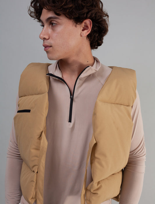 Sleeveless Puffer (Dune)