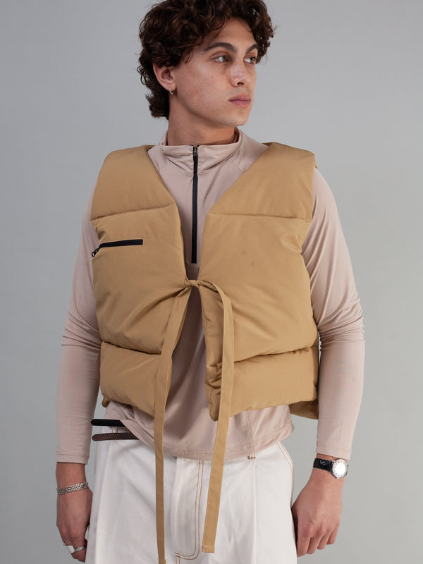 Tropic Dune Puffer Vest