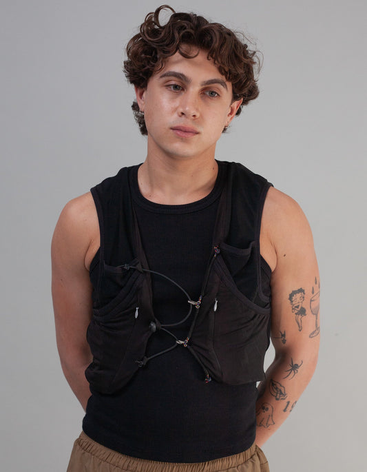 Gilet Vest ( Black )