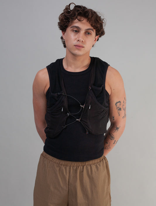 Gilet Vest ( Black )