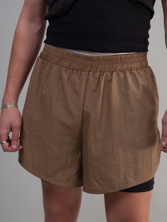 RU07 Shorts ( Stone )