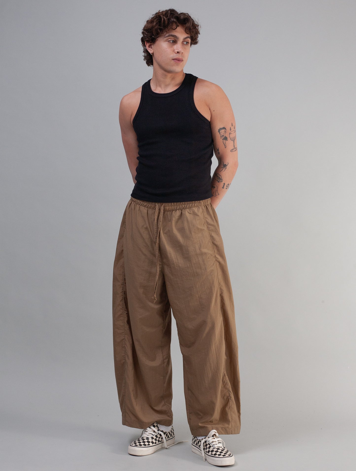 Ribbed Vest (Black)