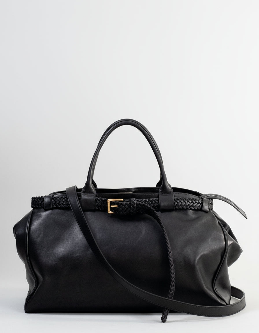 Belt Duffel Bag (Black)