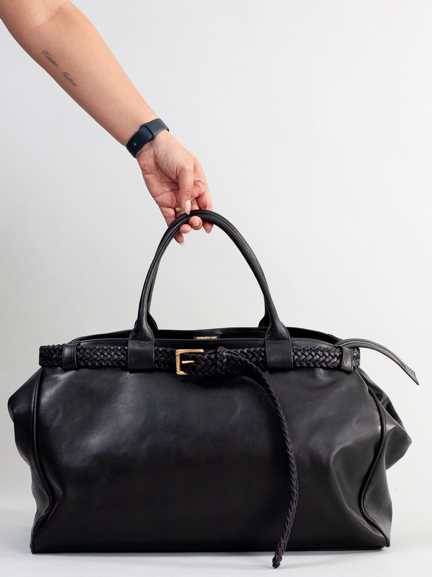 Belt Duffel Bag (Black)