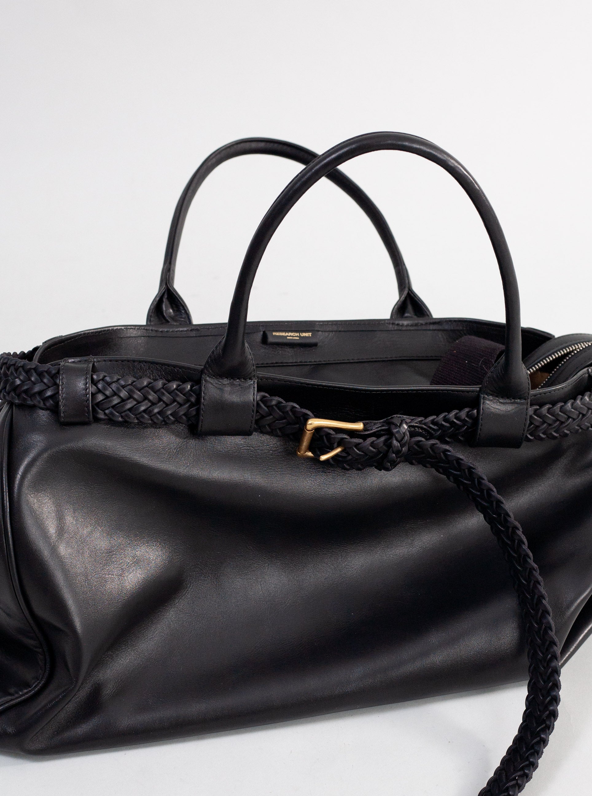 Belt Duffel Bag (Black)