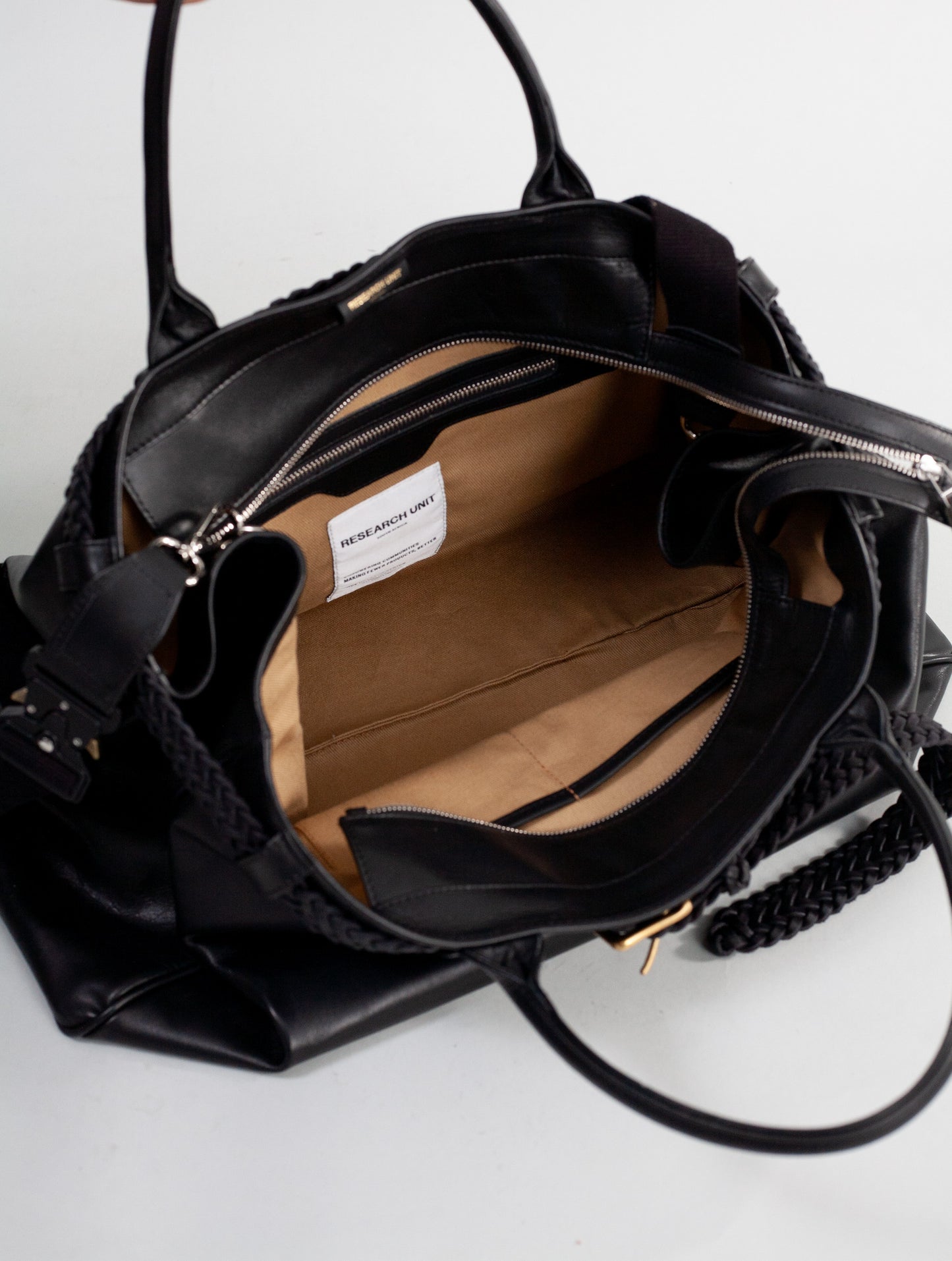 Belt Duffel Bag (Black)