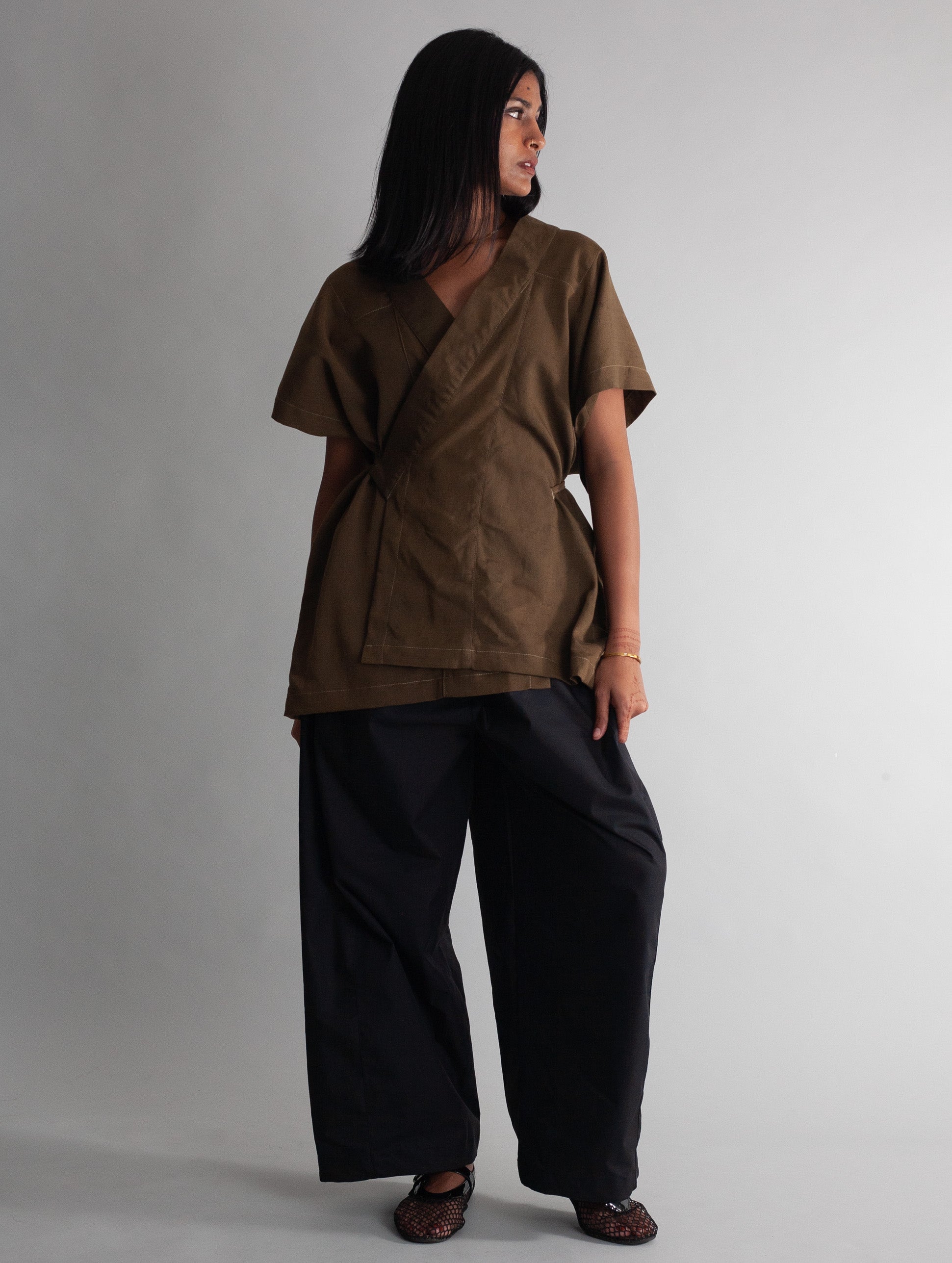 Lili Kimono Suiting ( Safari )