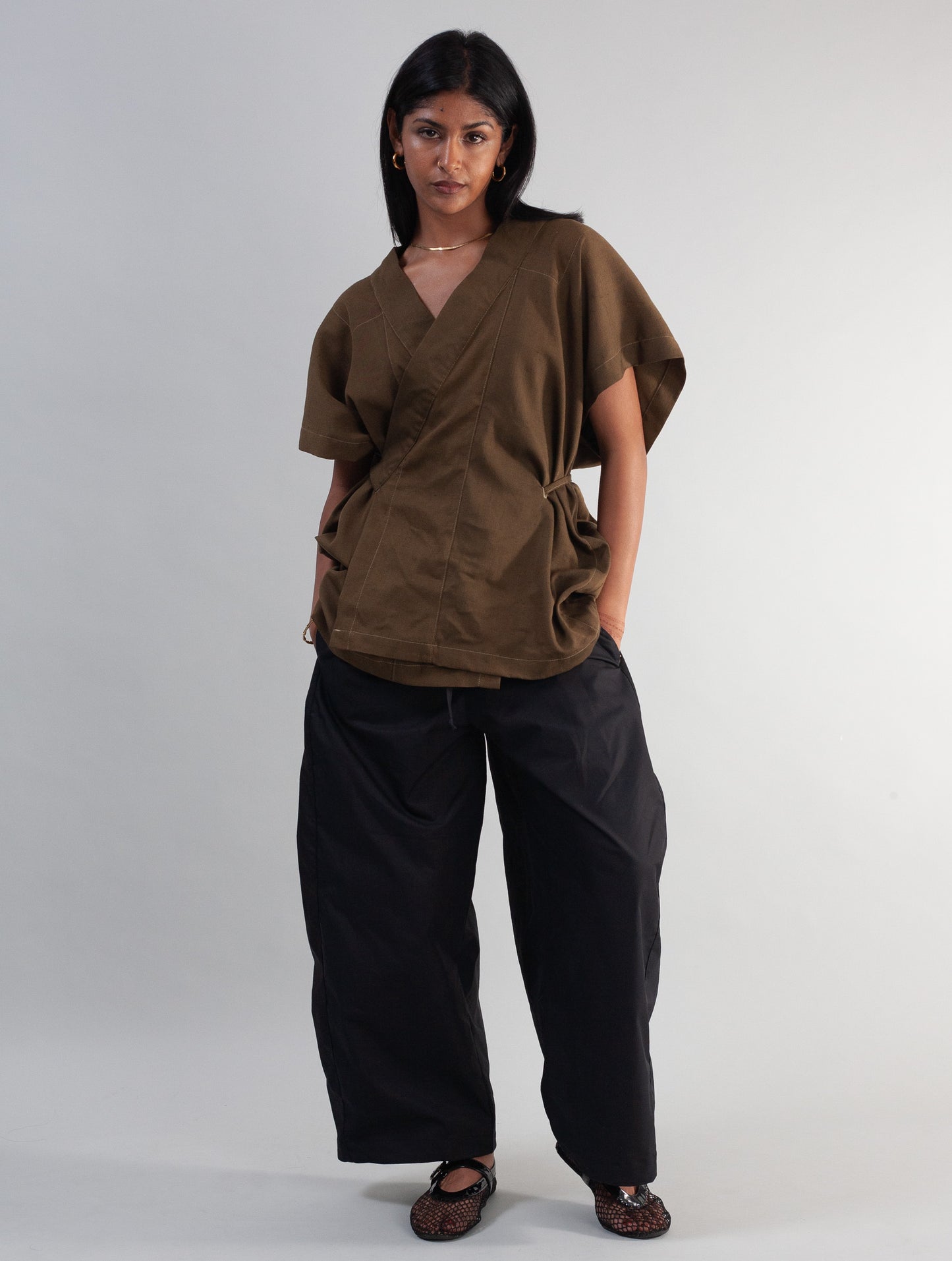 Lili Kimono Suiting ( Safari )