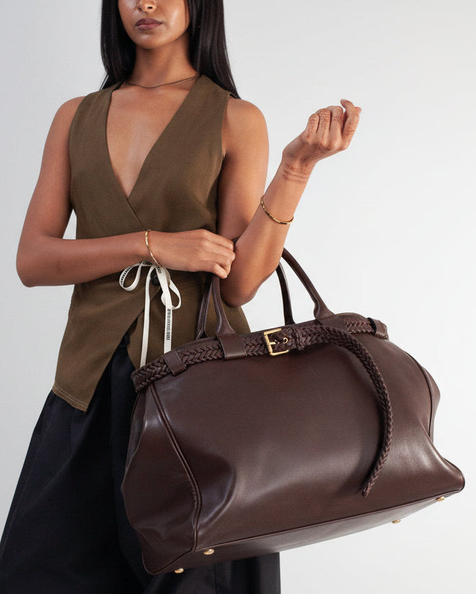 Belt Duffel Bag (Black)