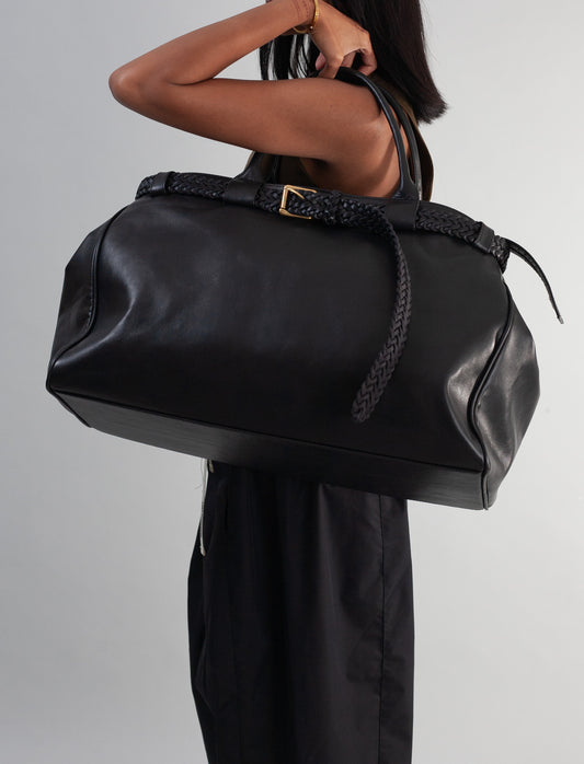 Belt Duffel Bag (Black)