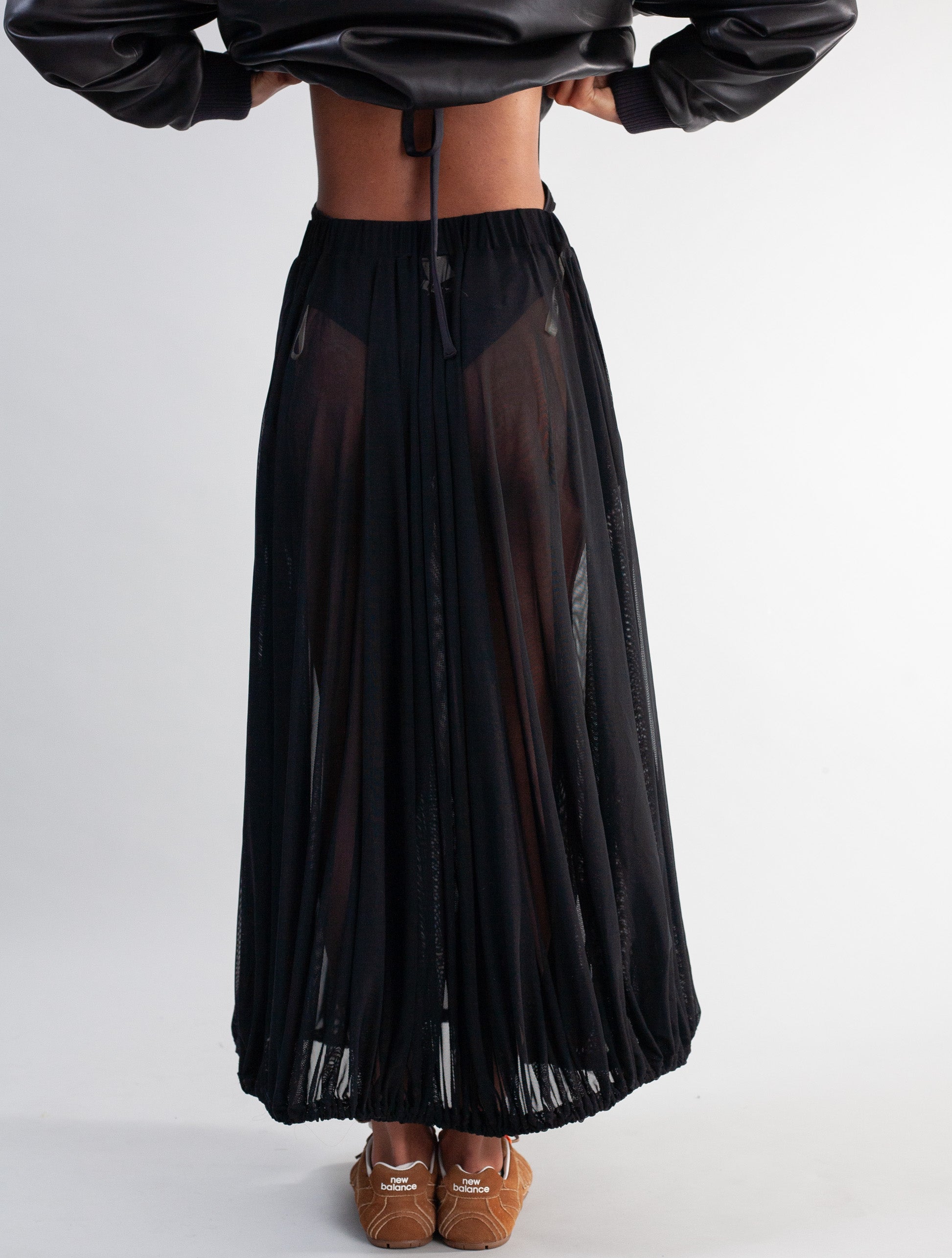 Ginza Skirt Mesh ( Black )