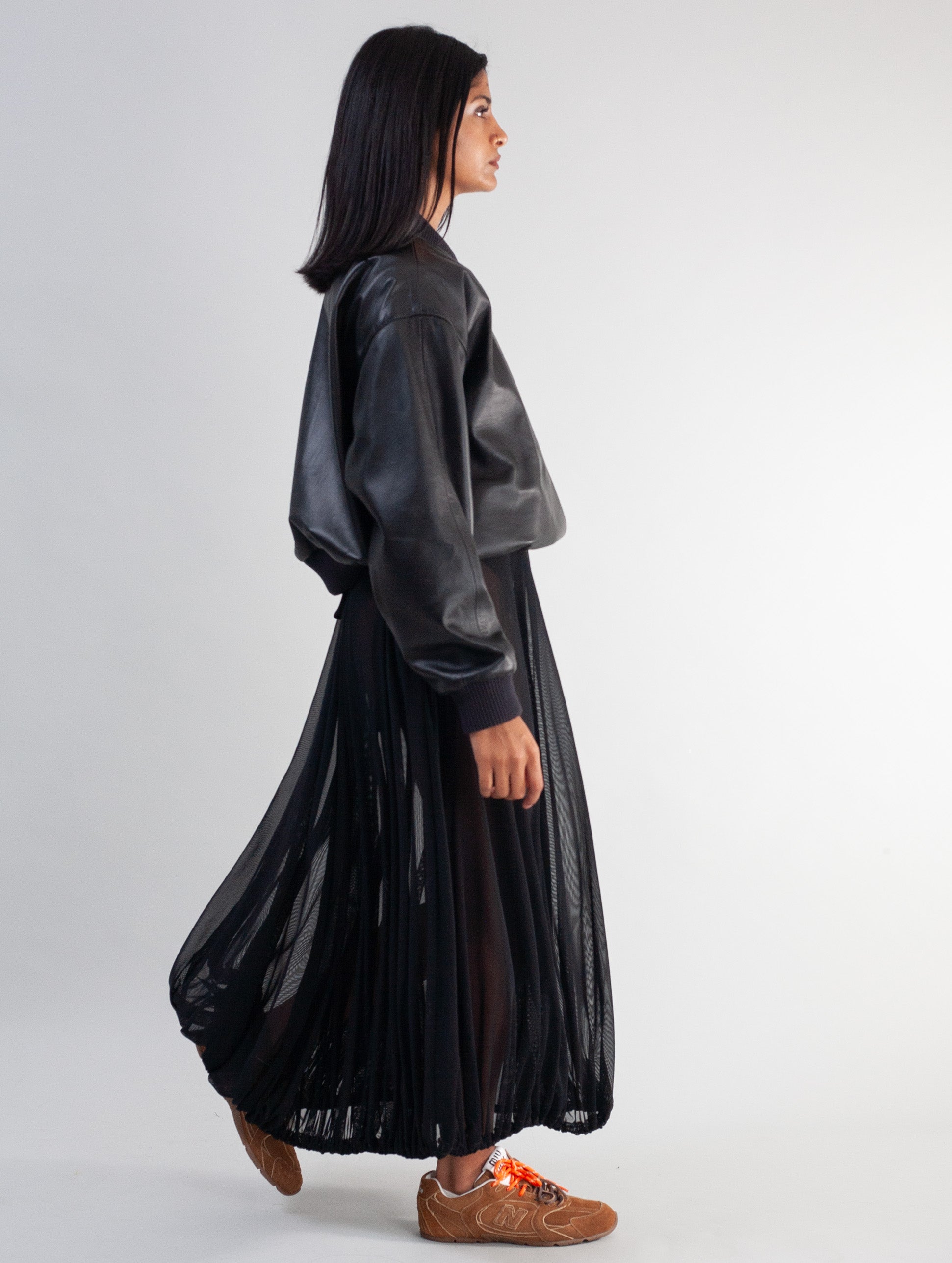 Ginza Skirt Mesh ( Black )