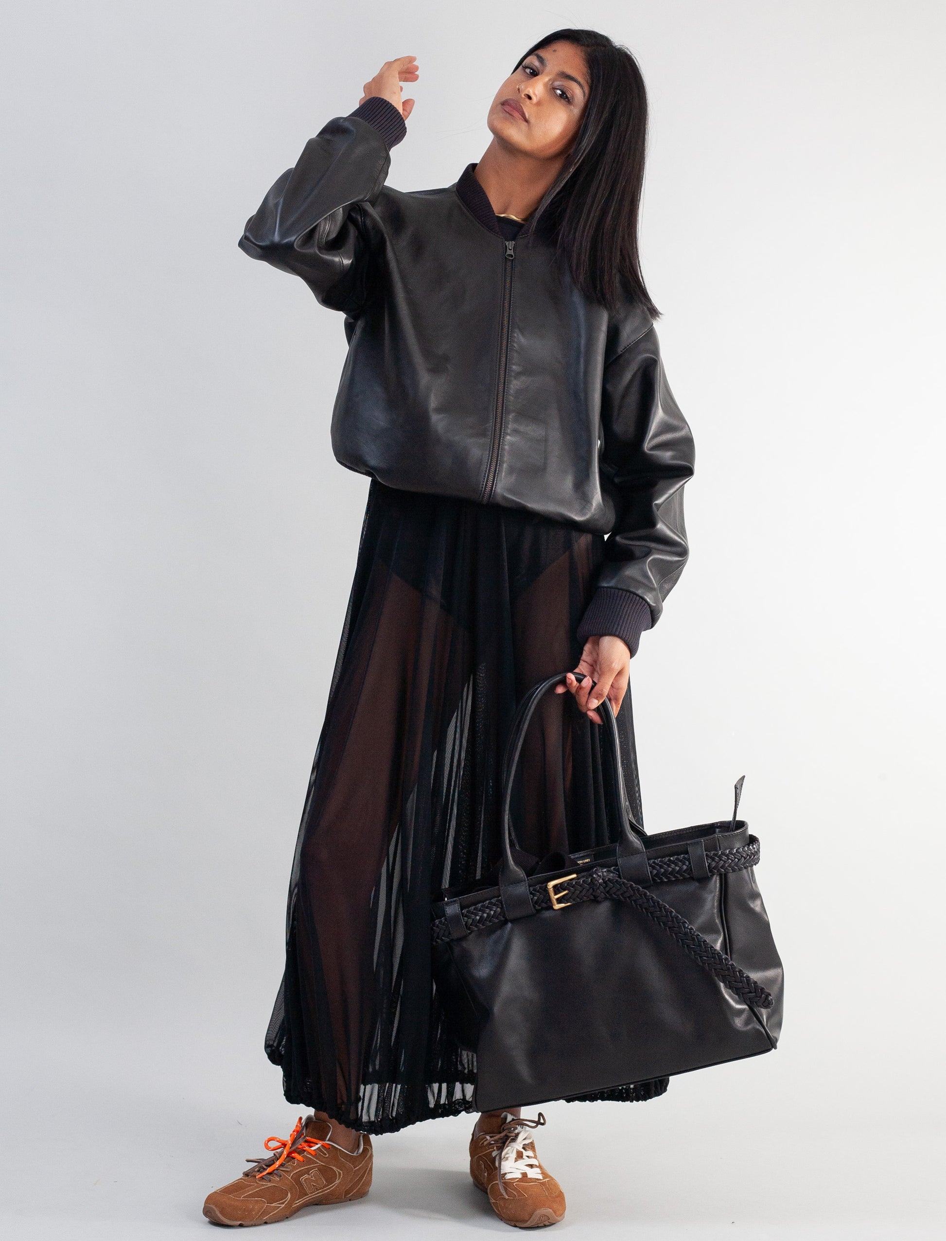 Ginza Skirt Mesh ( Black )