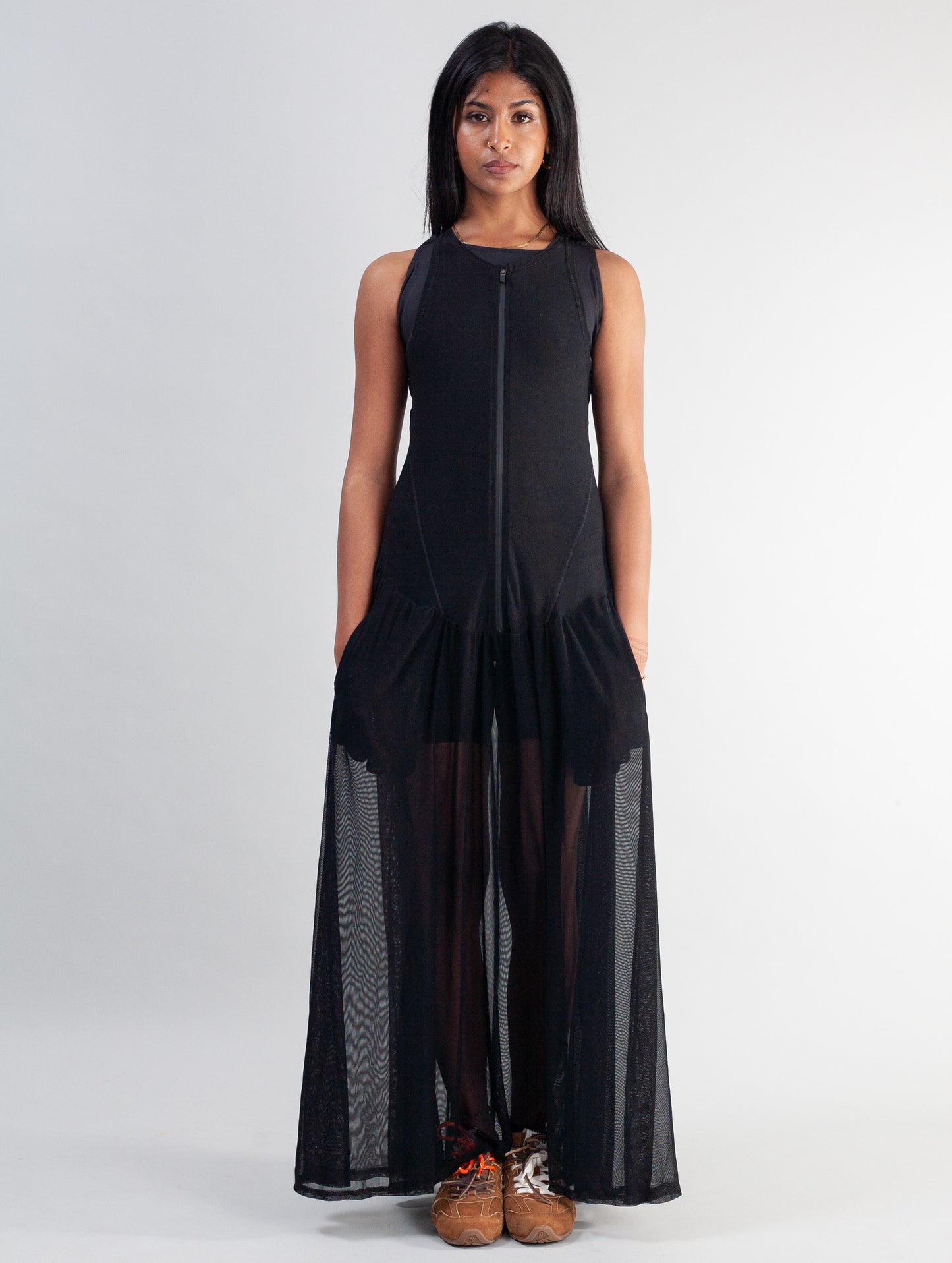 Maison Dress Mesh ( Black )