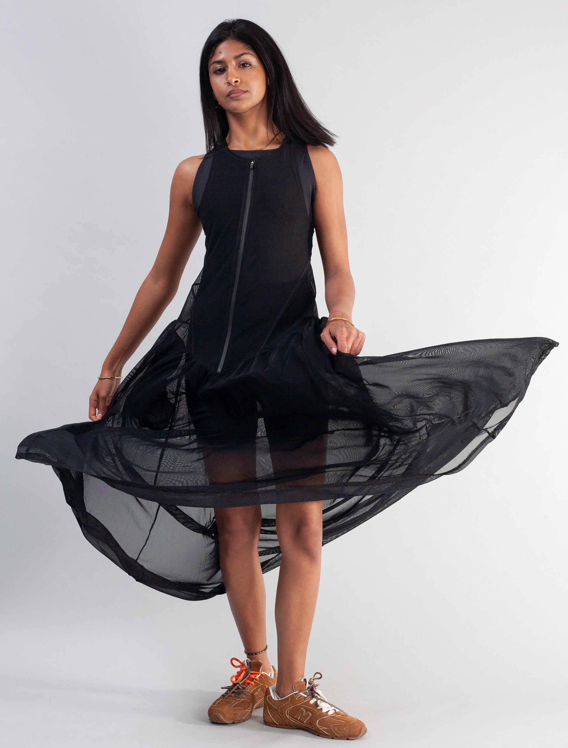 Maison Dress Mesh ( Black )