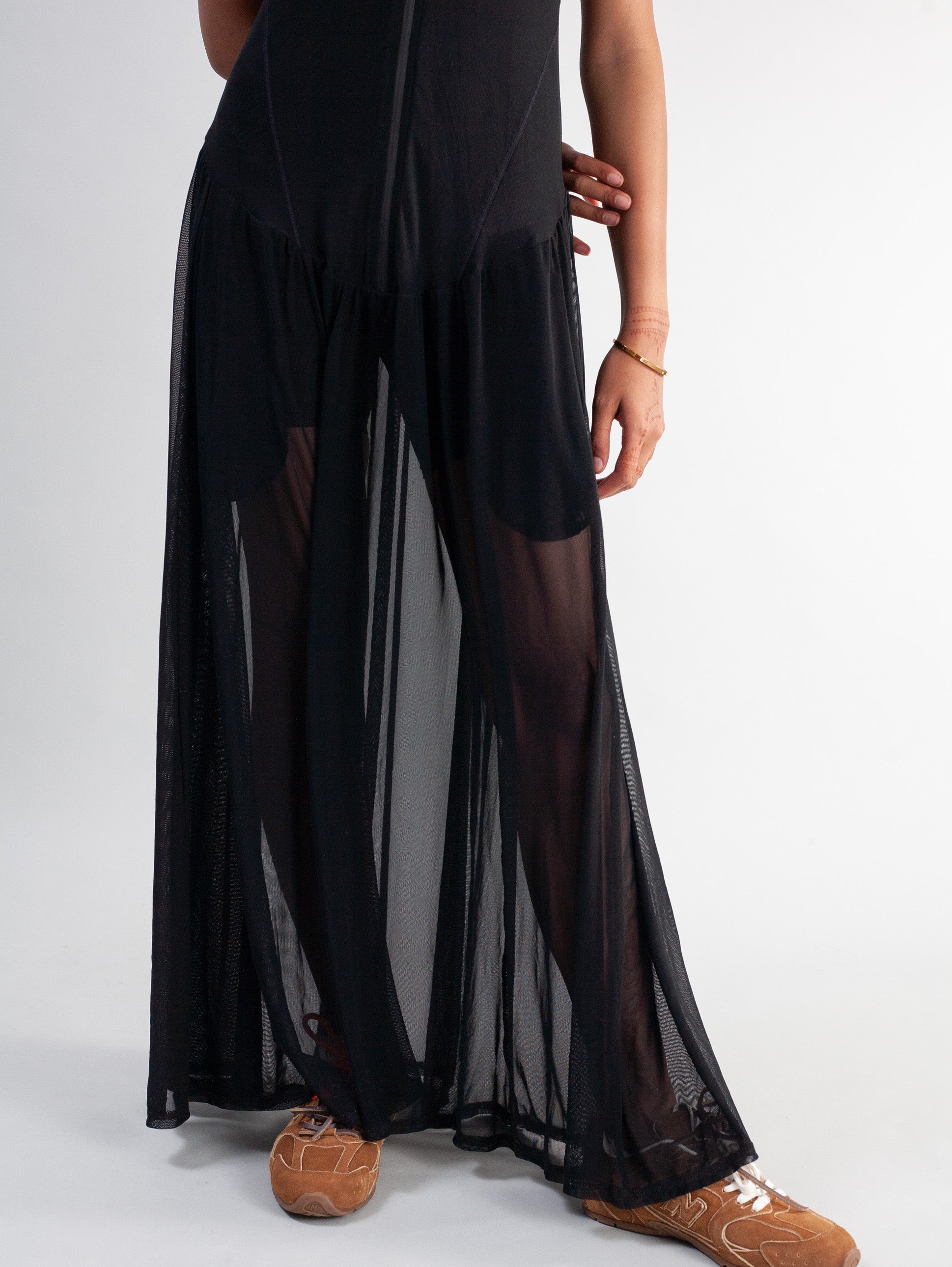 Maison Dress Mesh ( Black )