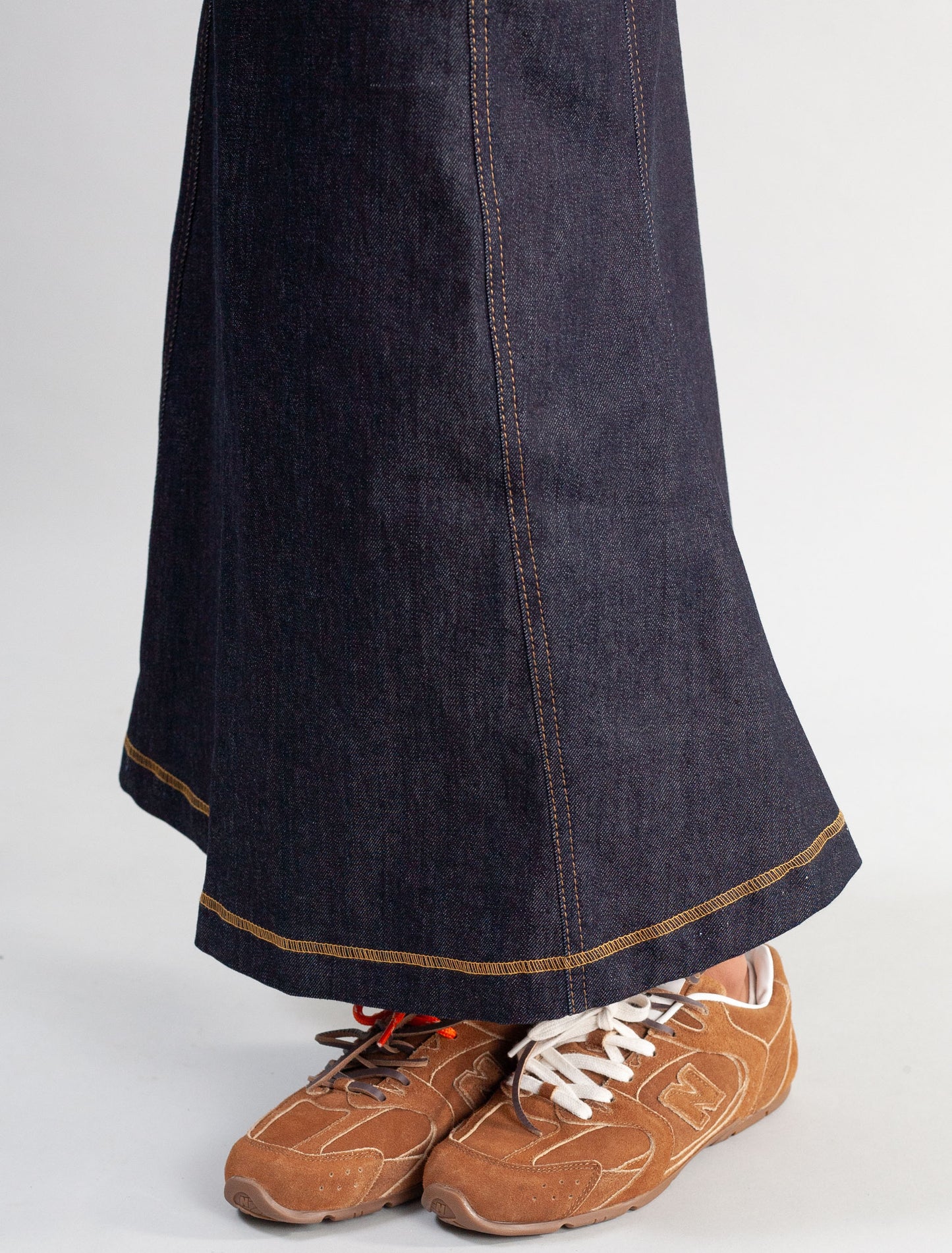 Décolletage dress ( Denim )