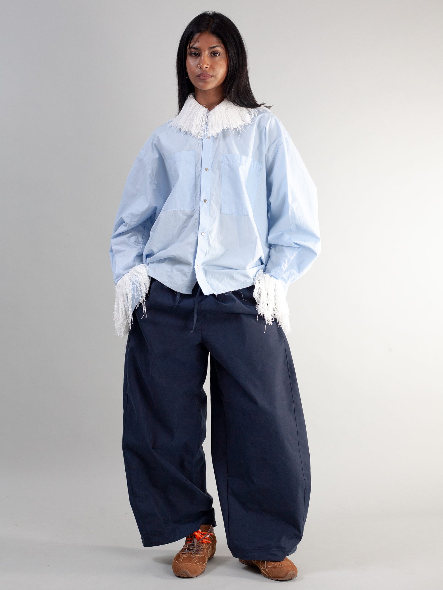 Barrel Pants Tech ( Navy )