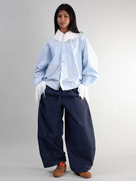 Barrel Pants Tech ( Navy )