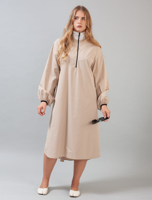 Asia Dress (Sand & Lace)