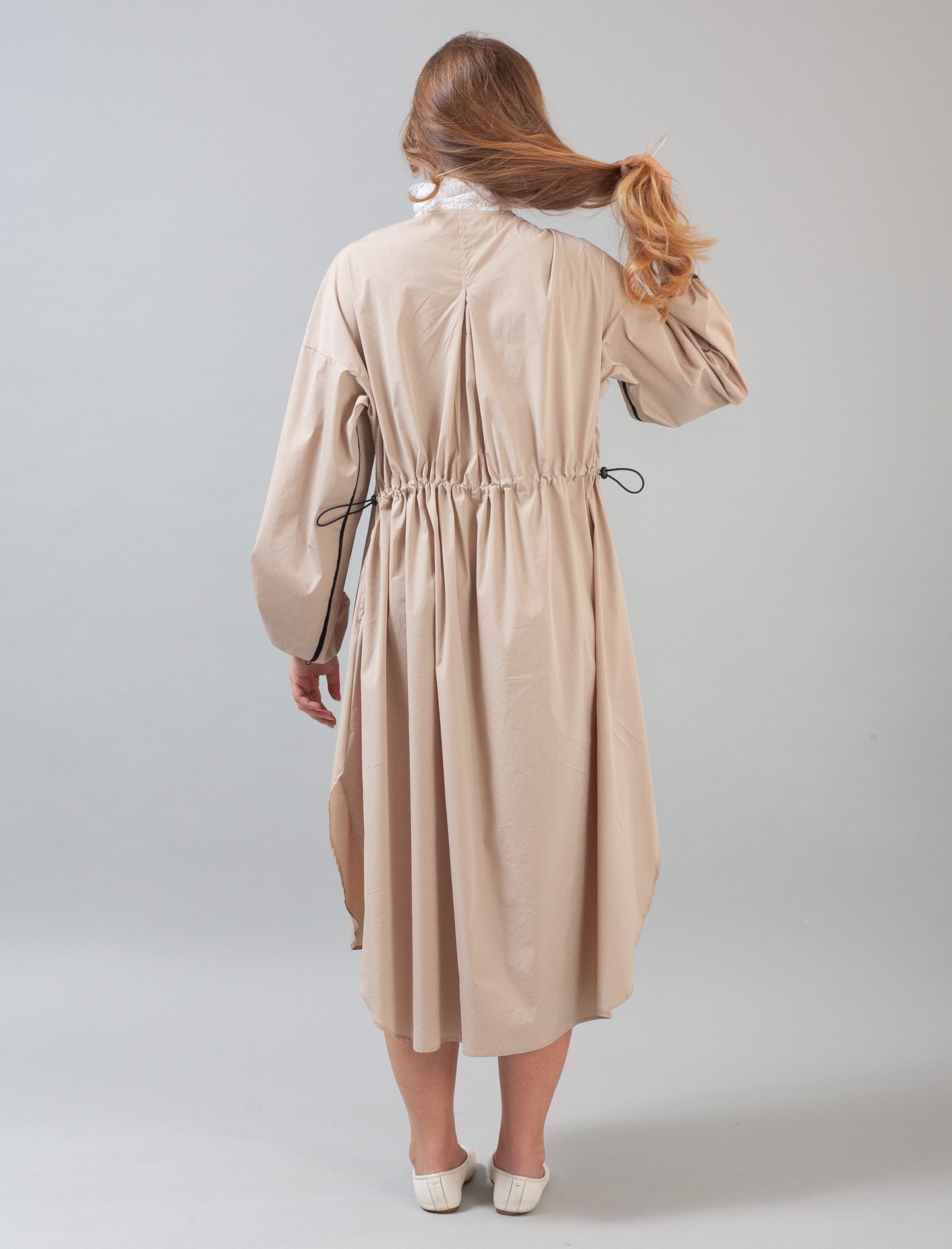 Asia Dress (Sand & Lace)