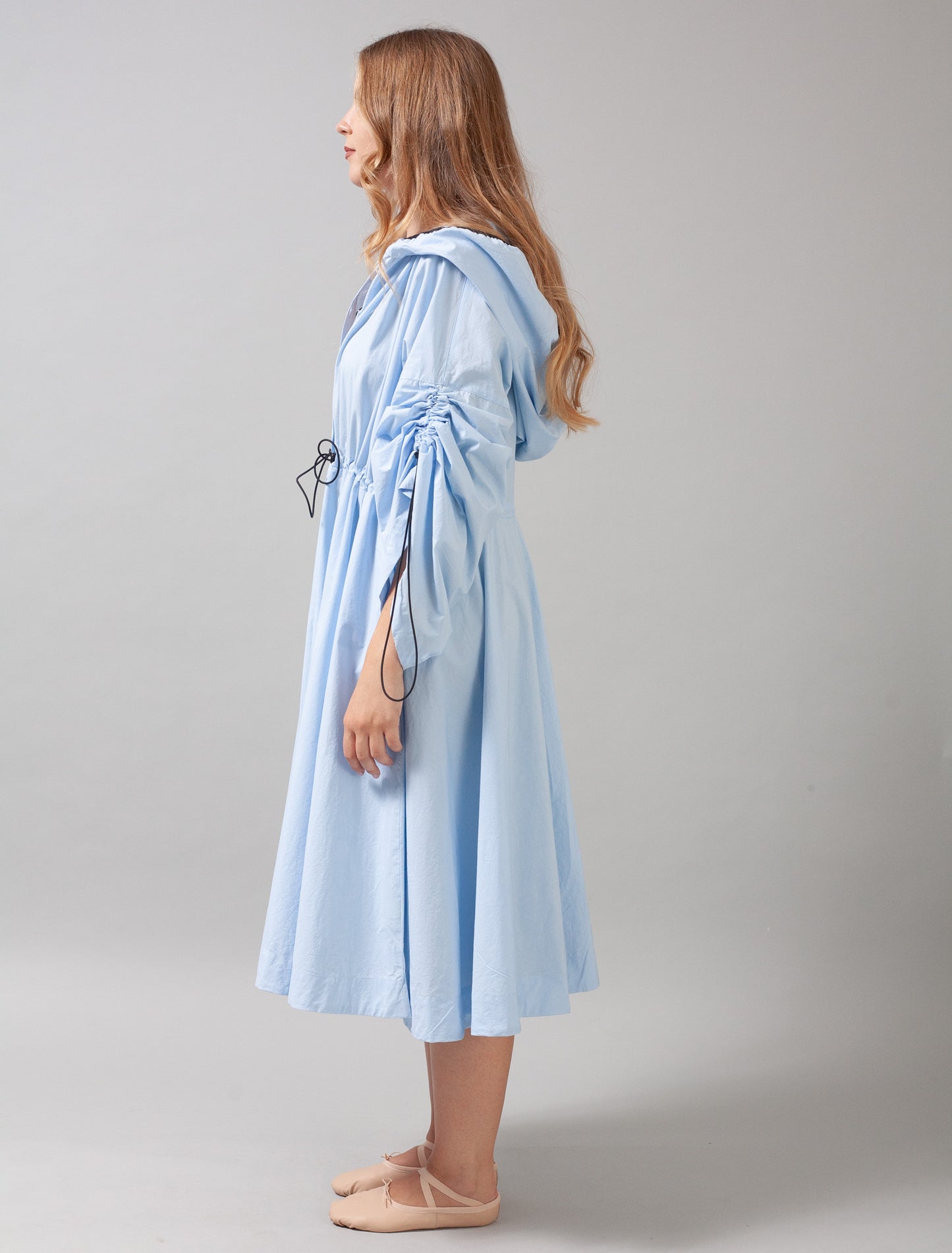Osaka Dress Cotton (Sky Blue)