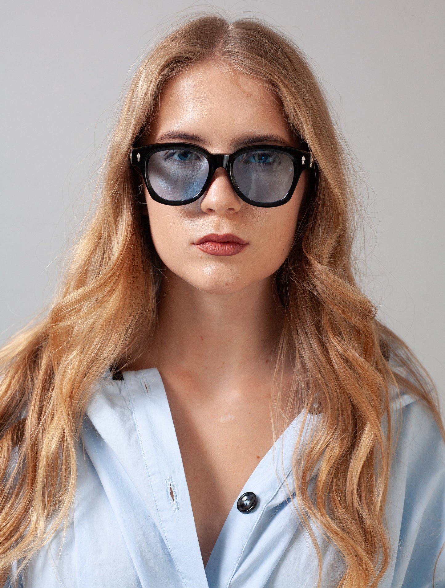 Osaka Dress Cotton (Sky Blue)