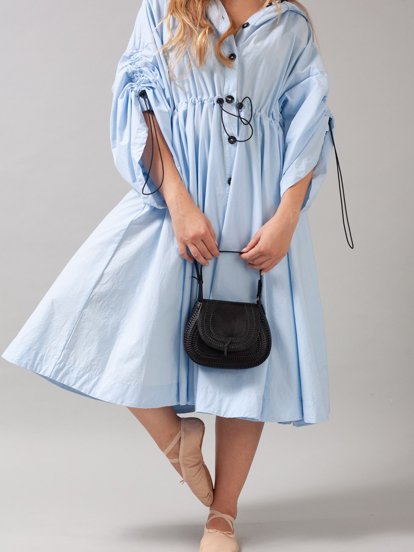 Osaka Dress Cotton (Sky Blue)
