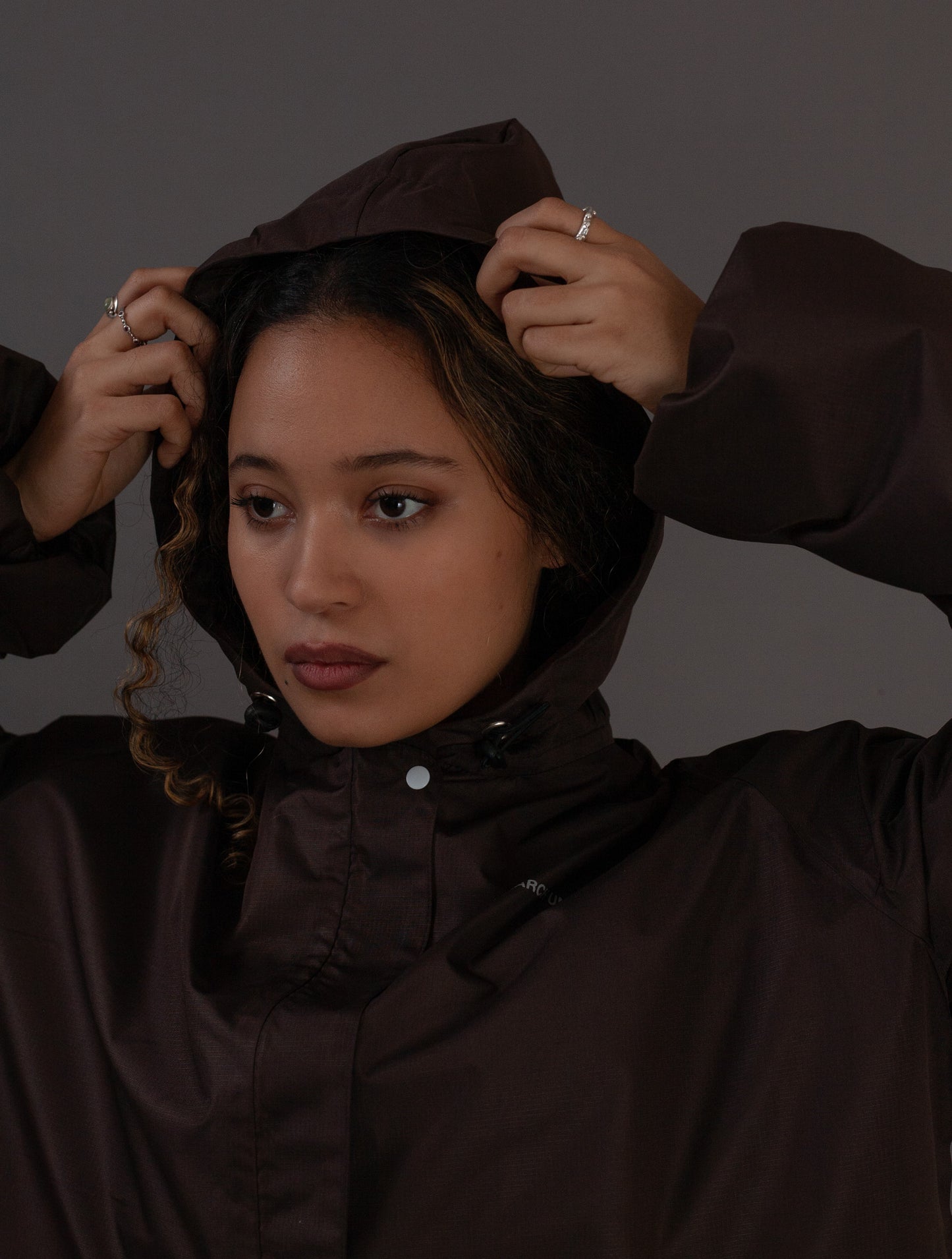 Storm Fit Rain Jacket (Chocolate)