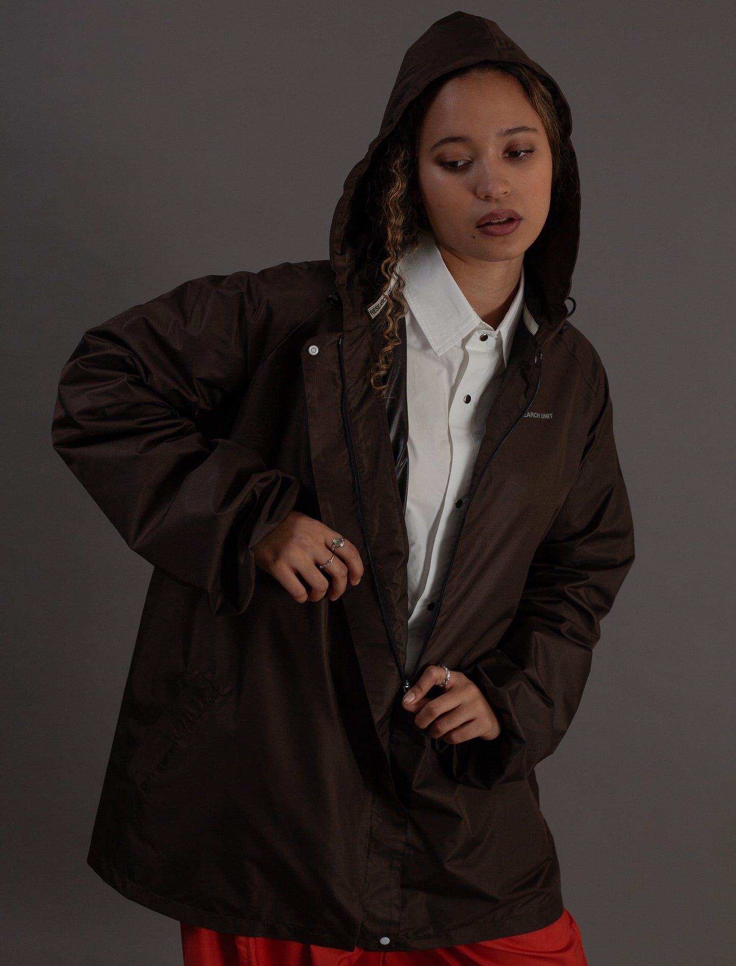 Storm Fit Rain Jacket (Chocolate)