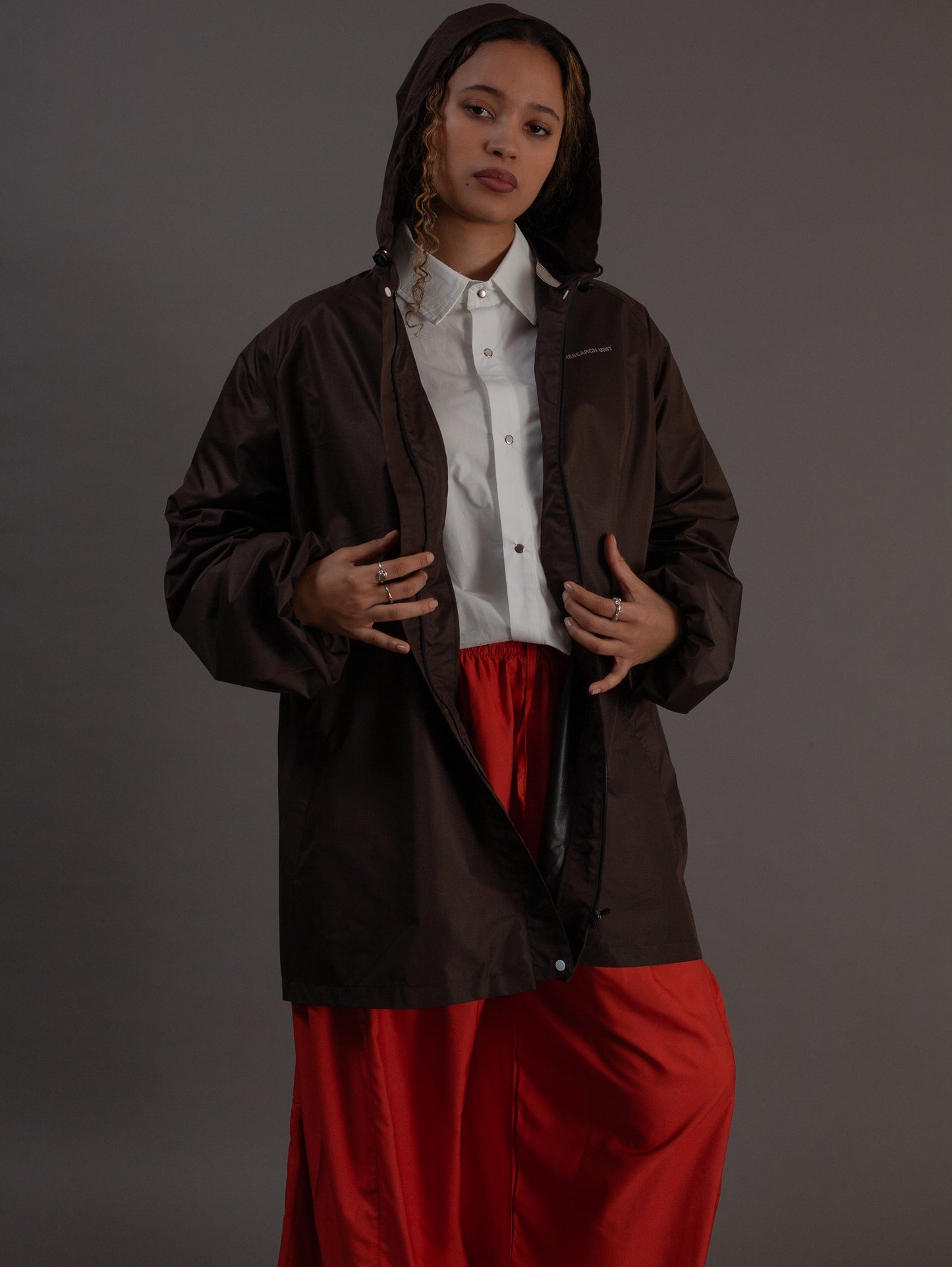 Storm Fit Rain Jacket (Chocolate)