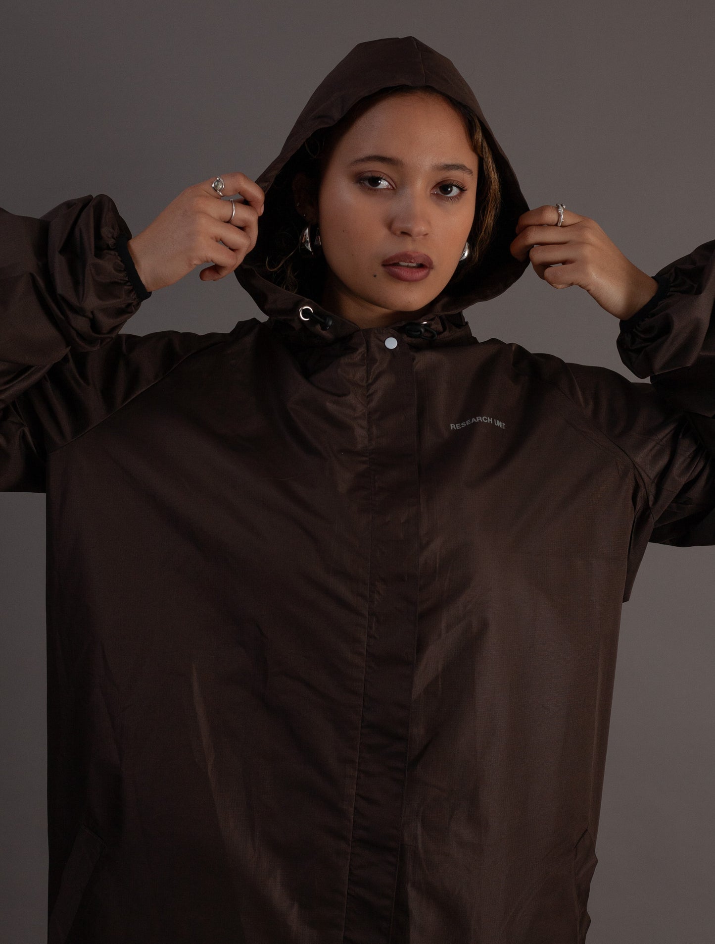 Storm Fit Raincoat (Chocolate)