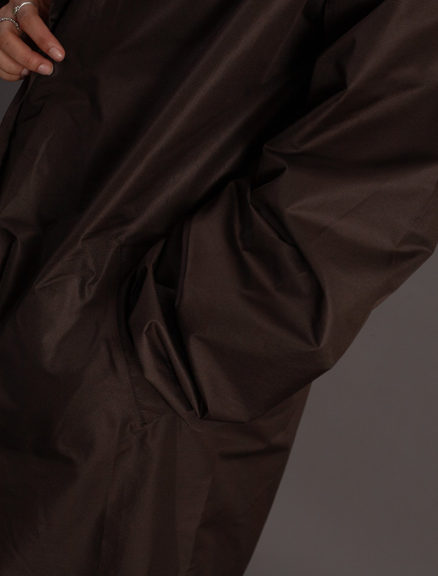 Storm Fit Raincoat (Chocolate)