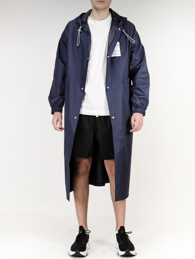 Ripstop Waterproof Raincoat (Navy)