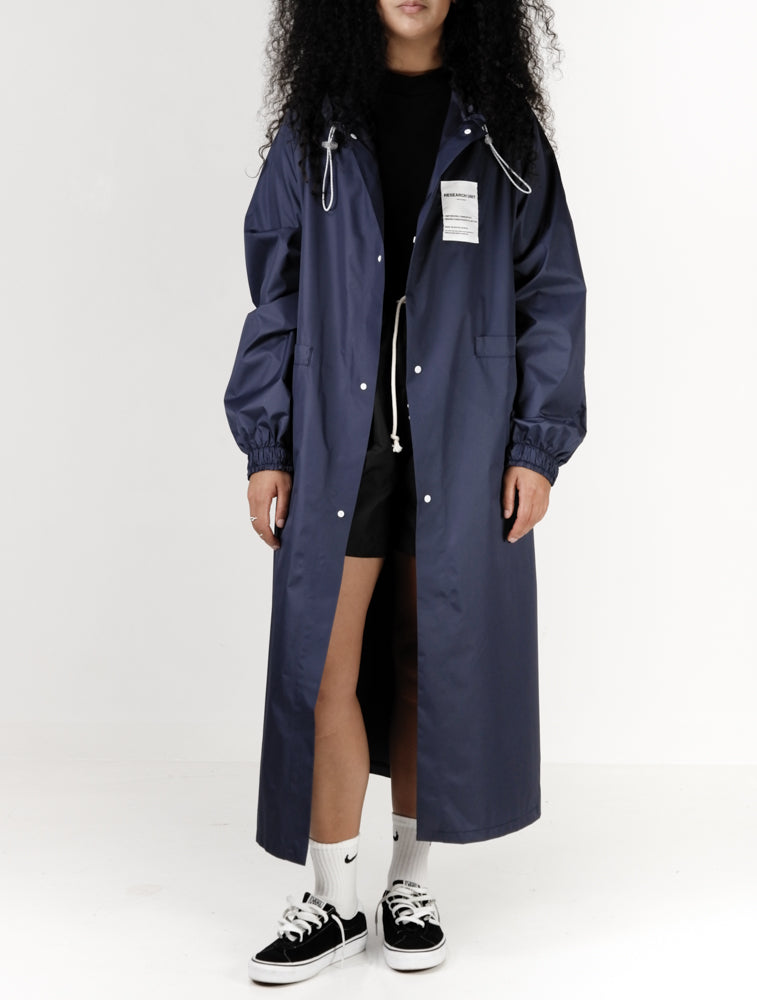 Ripstop Waterproof Raincoat (Navy)