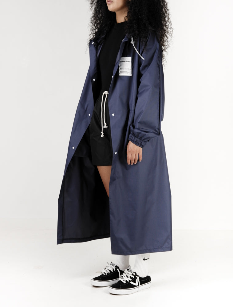 Ripstop Waterproof Raincoat (Navy)