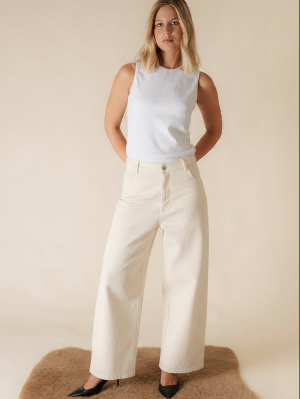 ‘02 Jeans (Off-White)