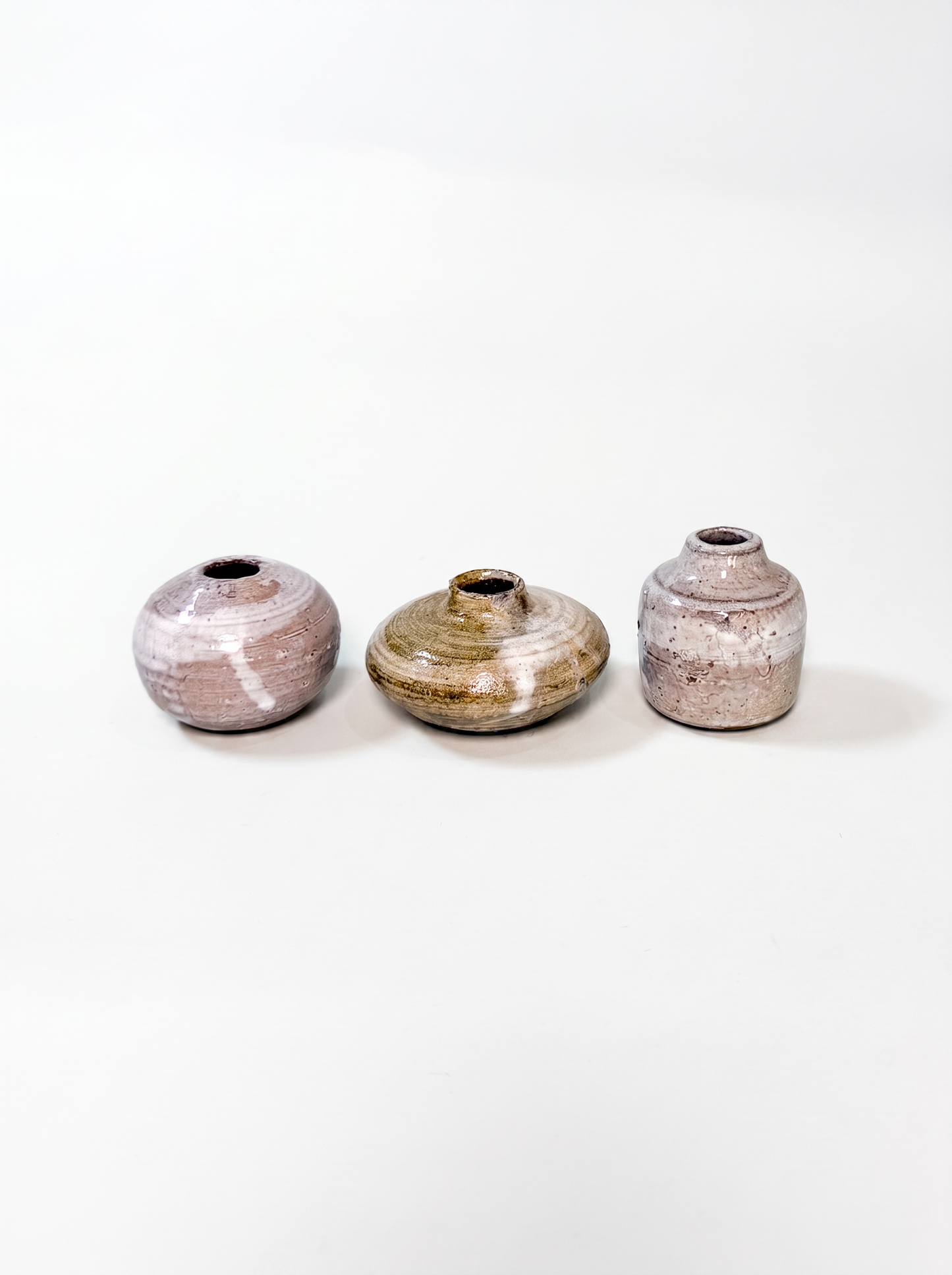 ceramics in a milky and cream colour