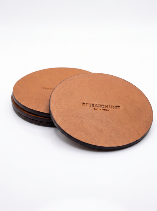 Leather Coaster Set