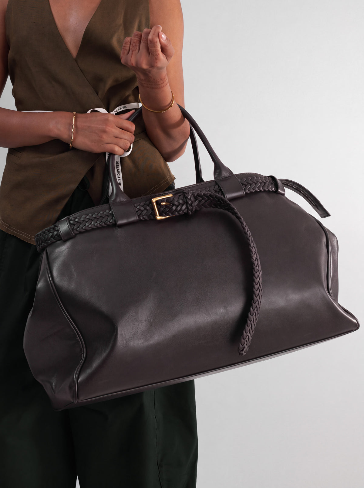Belt Duffel Bag (Cocoa)