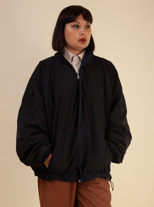 Oversized Reversible Jacket (Black)