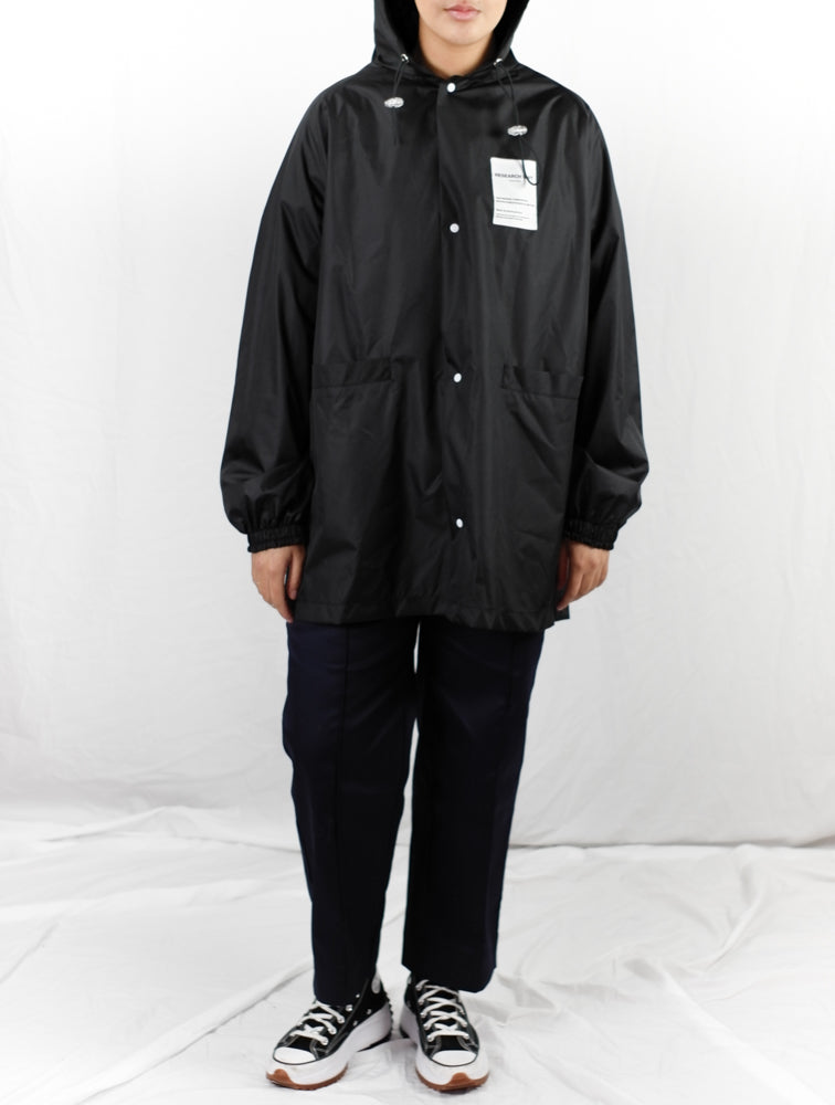 Ripstop Waterproof Rain Jacket (Black)