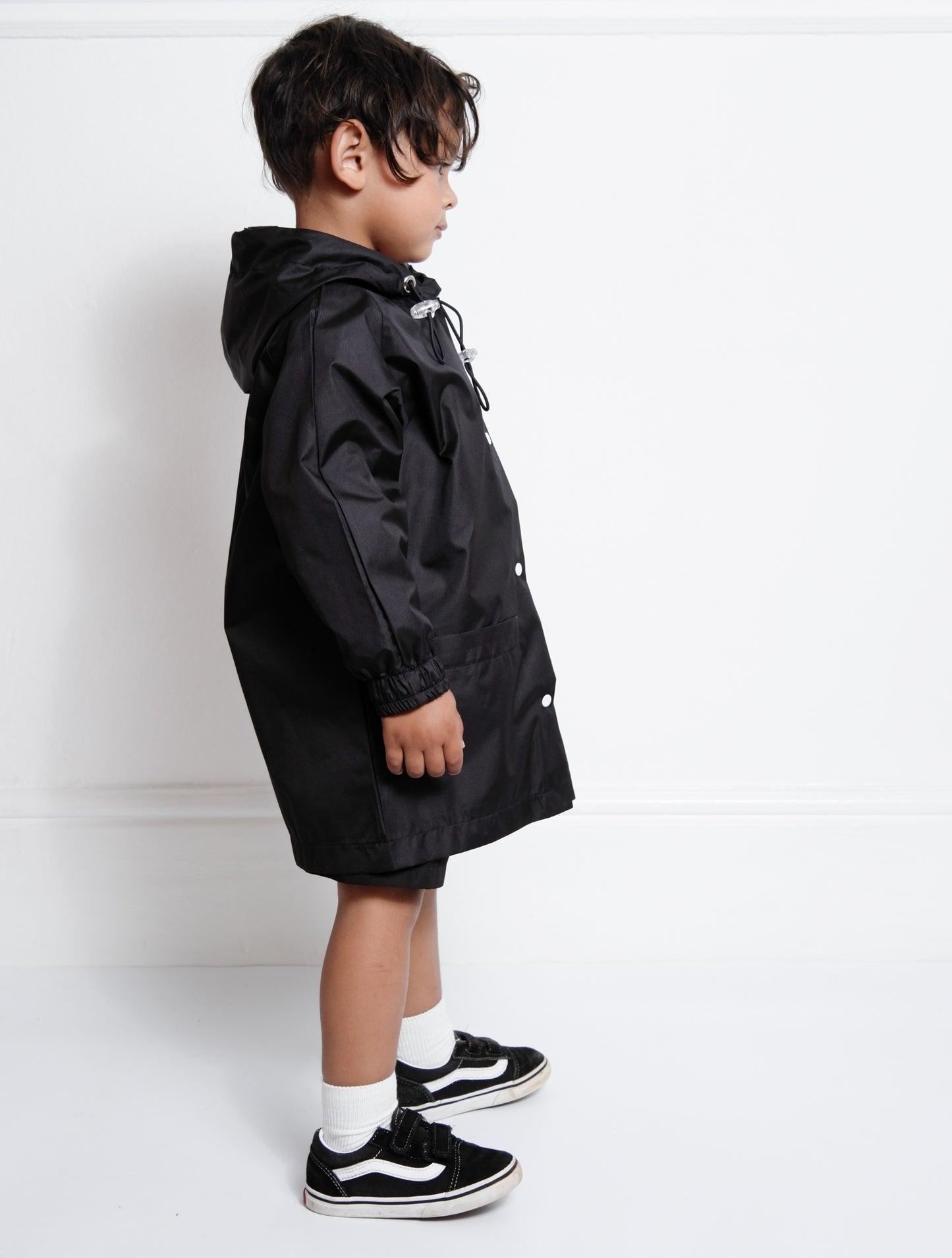 The Stormy Rain Jacket (Black)