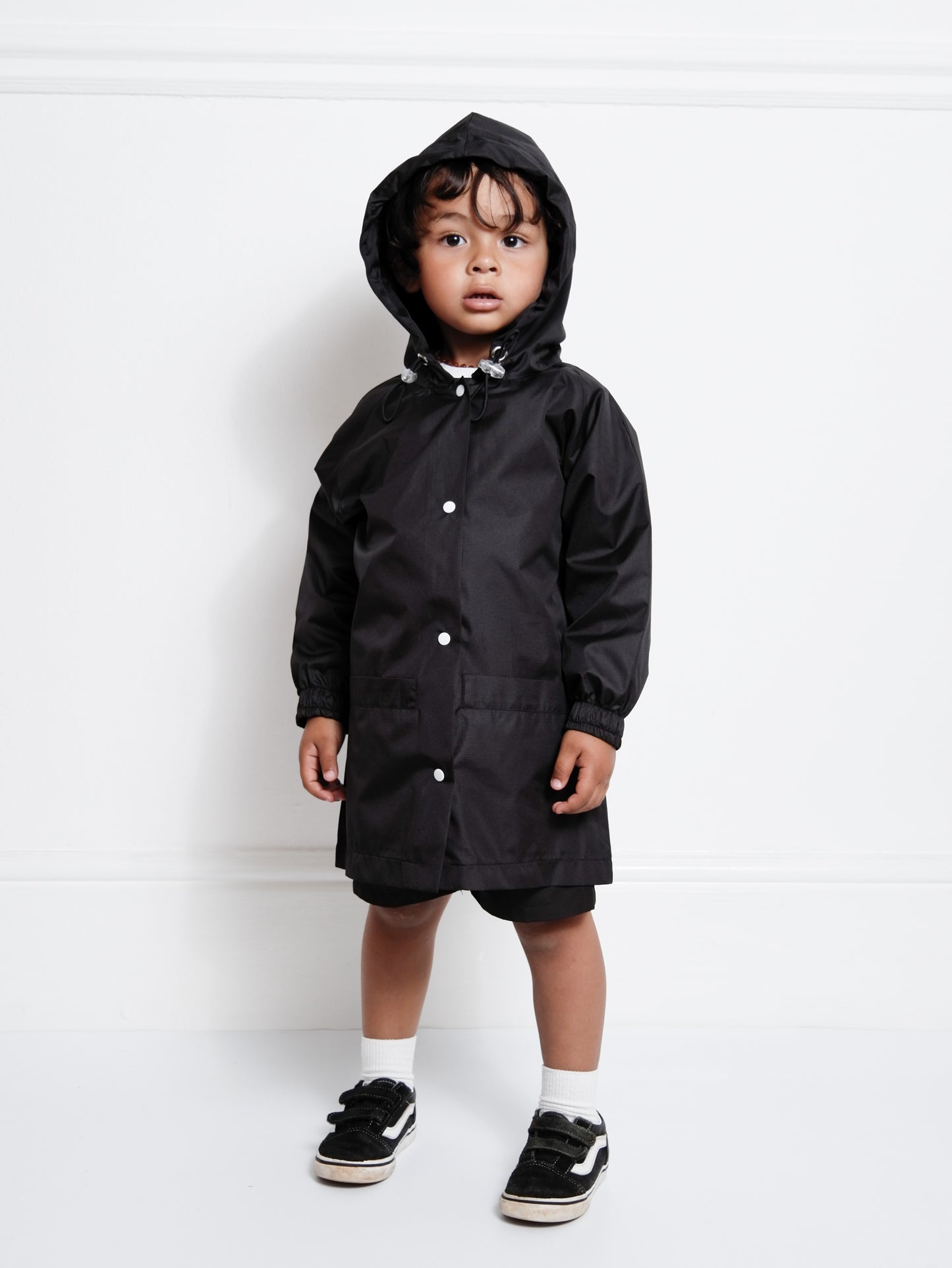 The Stormy Rain Jacket (Black)