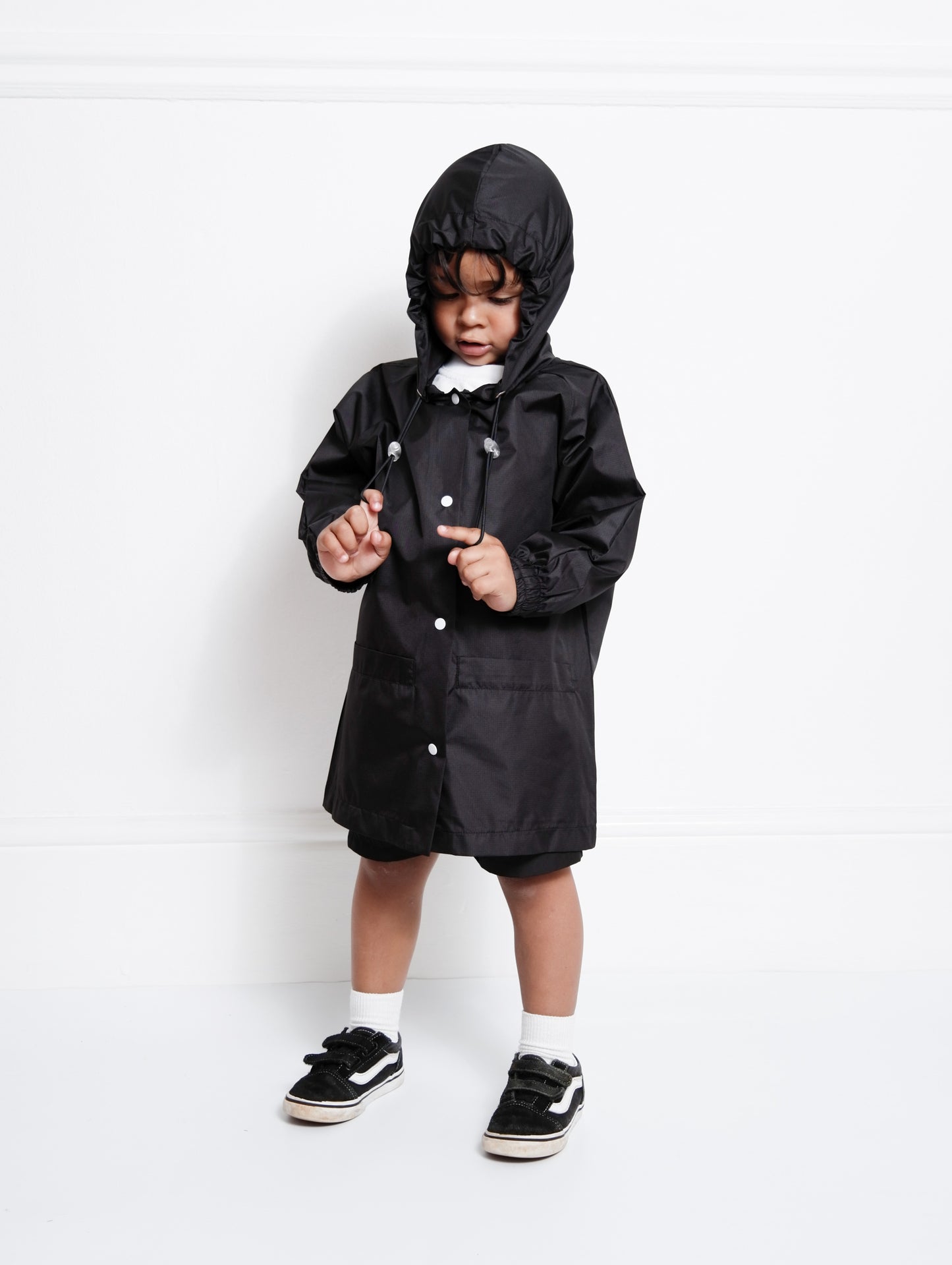 The Stormy Rain Jacket (Black)