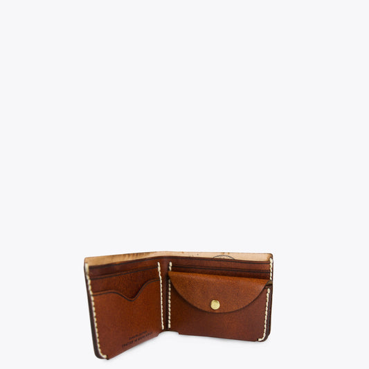 Billfold Wallet with pocket (Tan)